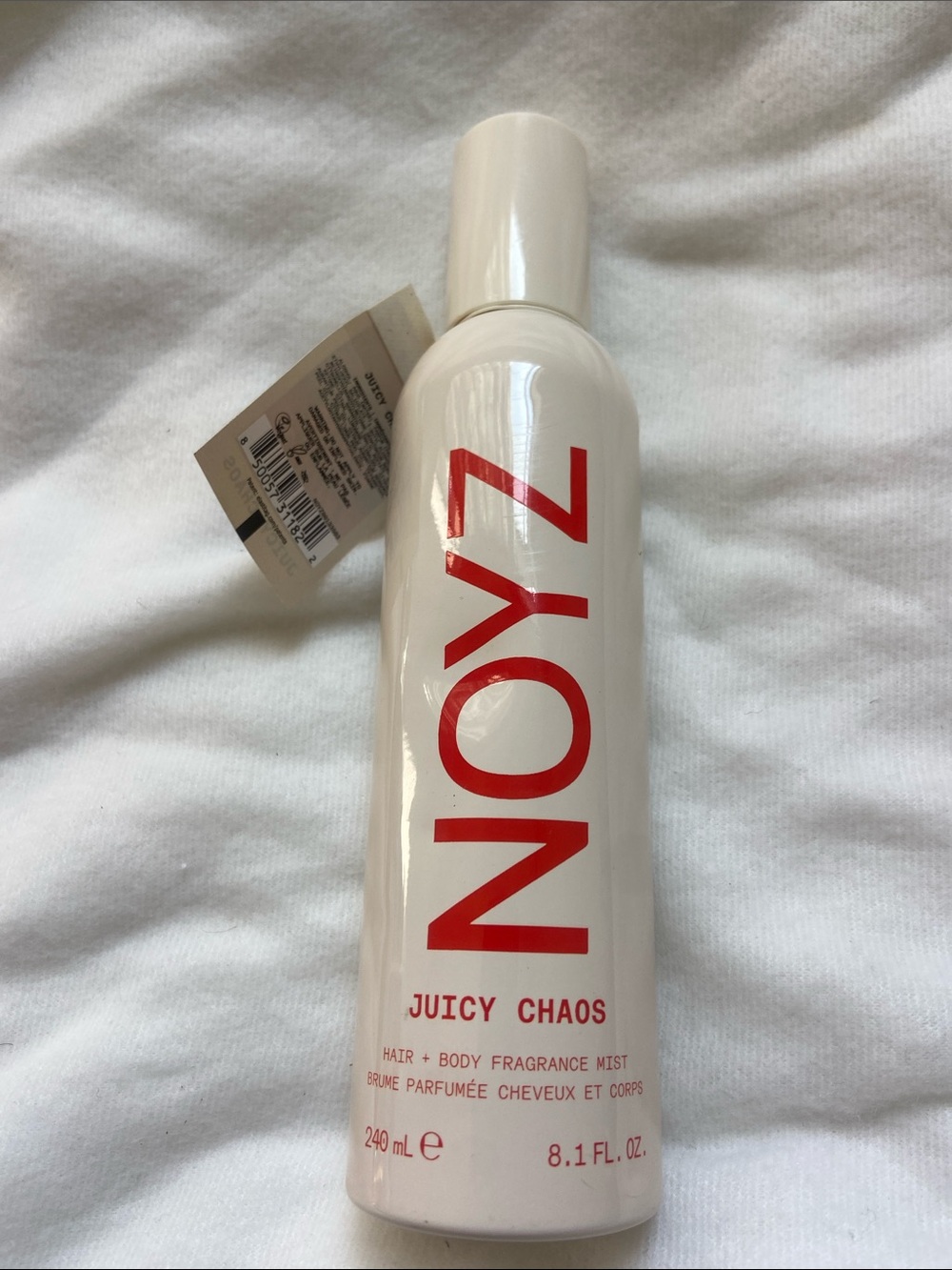 NOYZ Juicy Chaos Hair & Body Fragrance Mist - White
